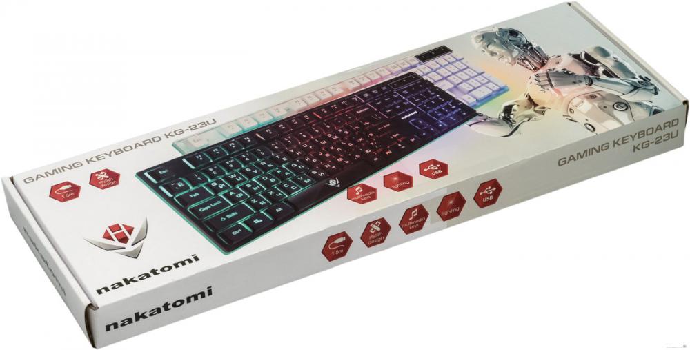 Клавиатура Nakatomi KG-23U (черный)