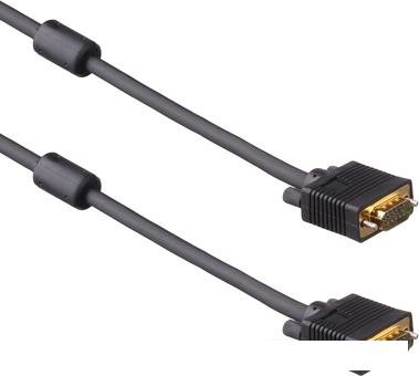 Кабель ExeGate EX169517RUS VGA - VGA (15 м, черный)