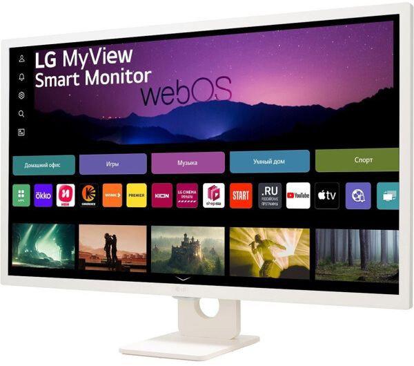 Smart монитор LG MyView Smart Monitor 32SR50F-W Smart монитор LG MyView Smart Monitor 32SR50F-W