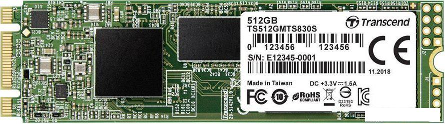 SSD Transcend 830S 512GB TS512GMTS830S