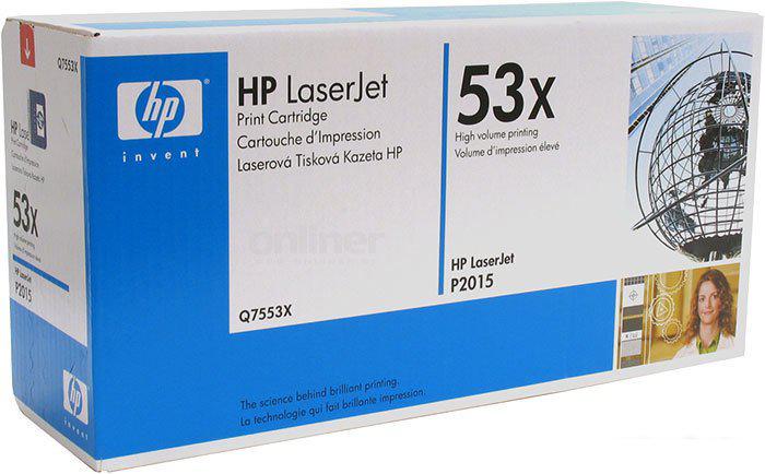 Картридж HP 53X (Q7553X) Картридж HP 53X (Q7553X)