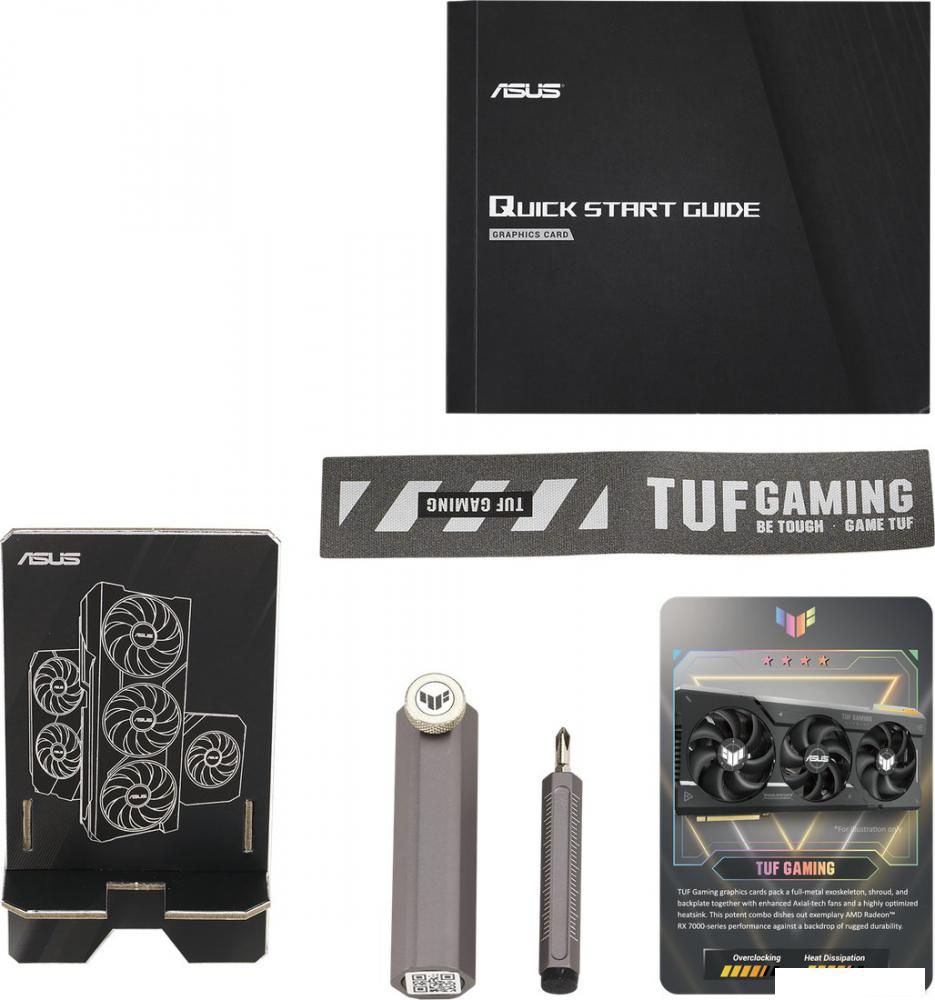 Видеокарта ASUS TUF Gaming Radeon RX 7800 XT OC Edition 16GB GDDR6 TUF-RX7800XT-O16G-GAMING