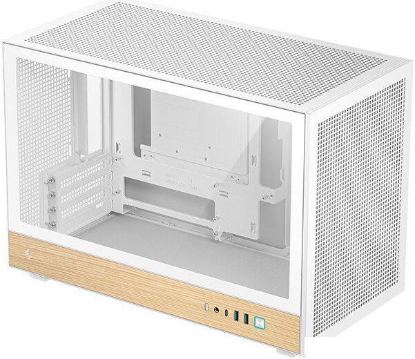 Корпус DeepCool CH260 Wood WH R-CH260-WHNWM0-G-1
