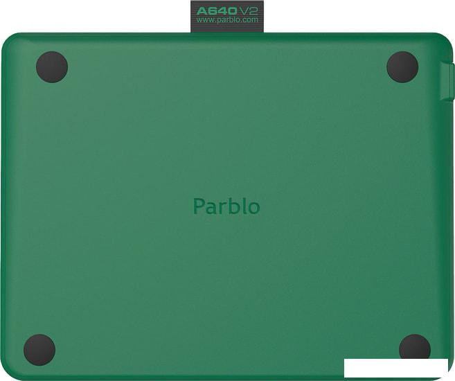 Графический планшет Parblo A640 V2 (зеленый)