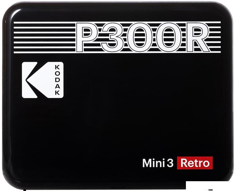 Мобильный фотопринтер Kodak Mini 3 Retro P300R B Мобильный фотопринтер Kodak Mini 3 Retro P300R B