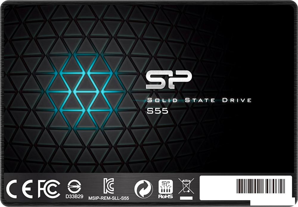 SSD Silicon-Power Slim S55 120GB SP120GBSS3S55S25 SSD Silicon-Power Slim S55 120GB SP120GBSS3S55S25