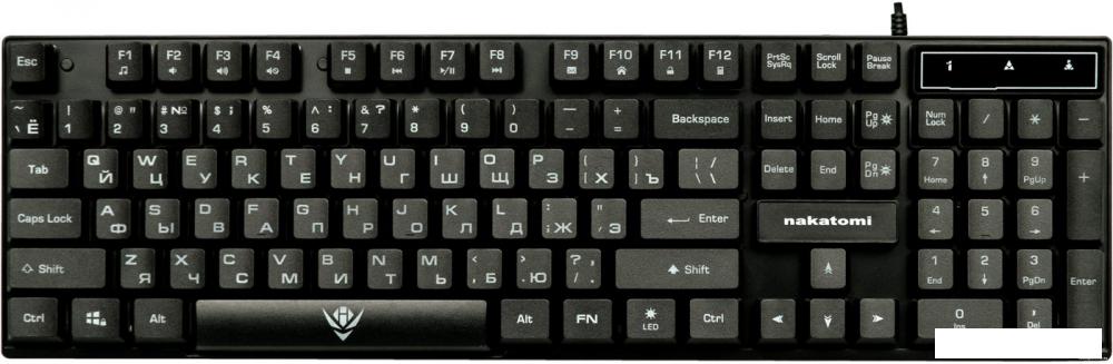 Клавиатура Nakatomi KG-23U (черный)