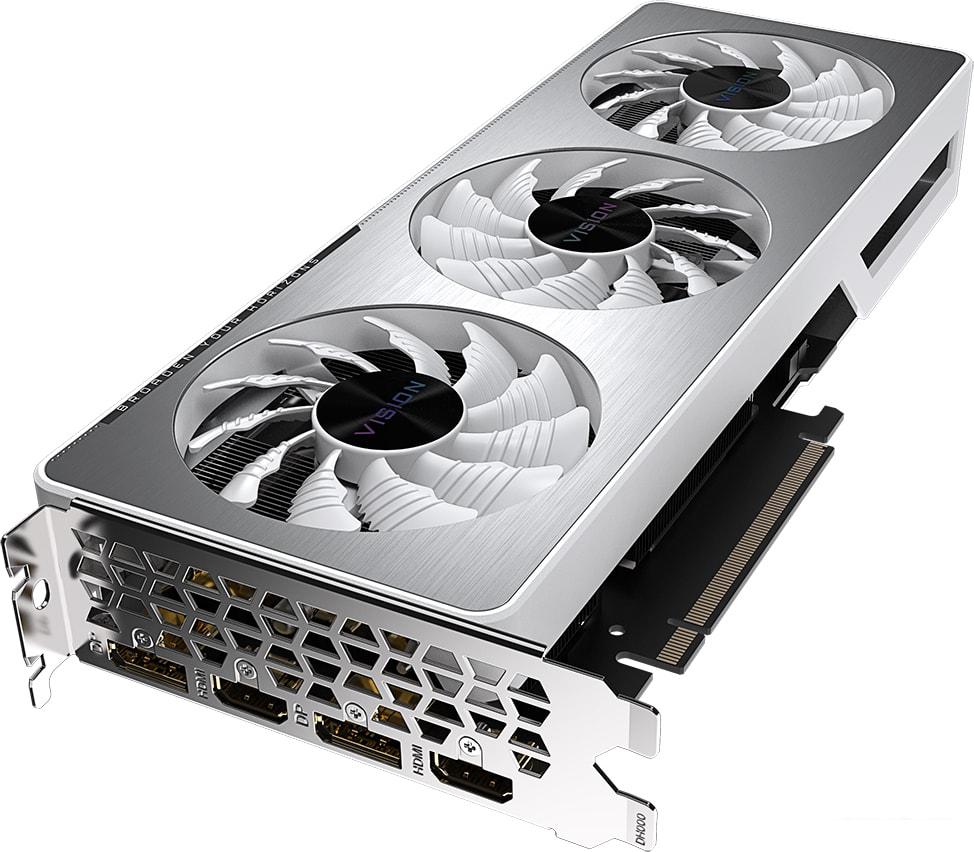 Видеокарта Gigabyte GeForce RTX 3060 Vision OC 12GB GDDR6 (rev. 2.0)