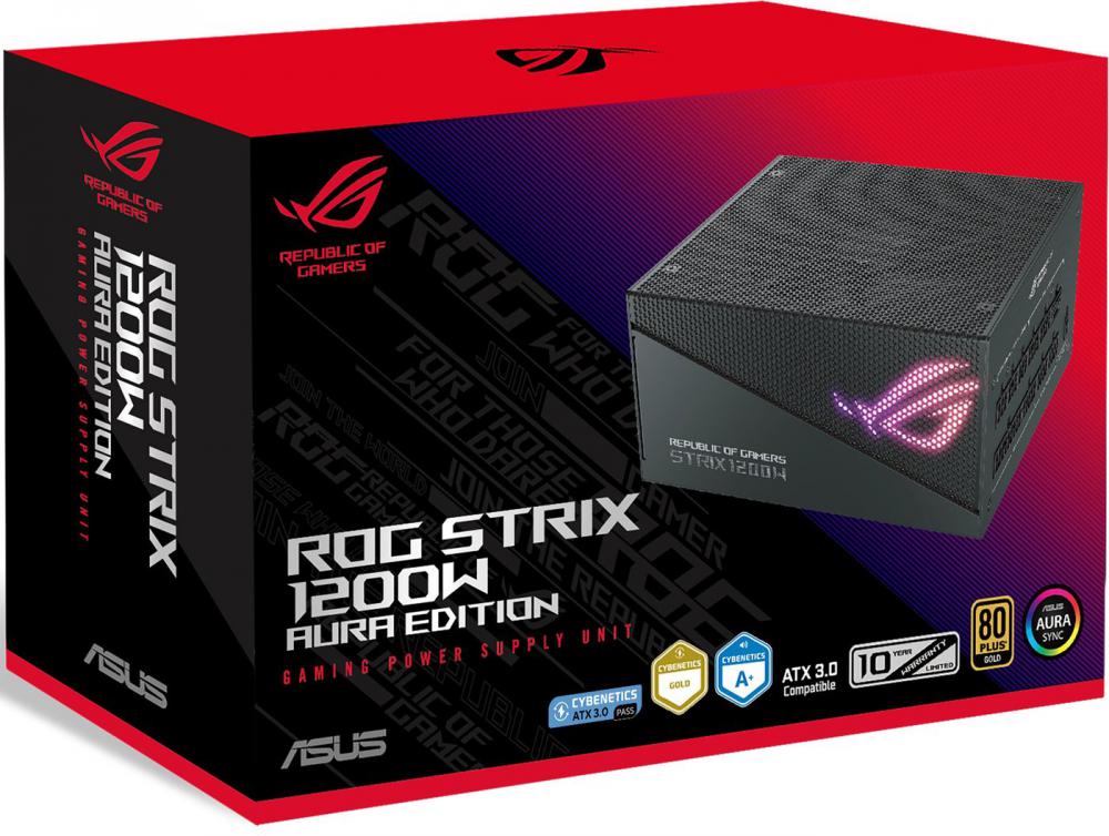 Блок питания ASUS ROG Strix 1200W Gold Aura Edition ROG-STRIX-1200G-AURA-GAMING