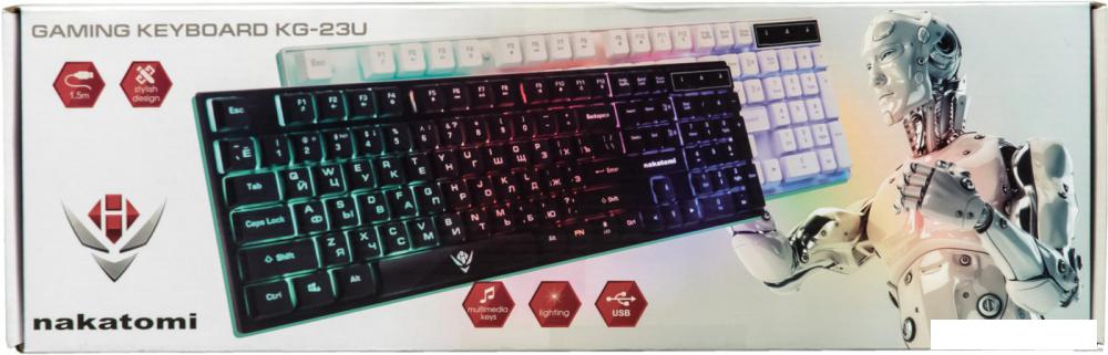 Клавиатура Nakatomi KG-23U (черный)