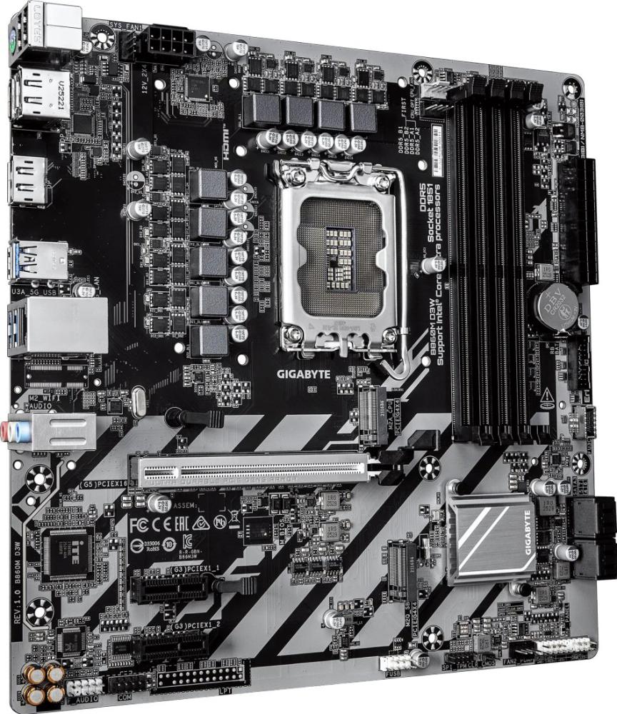 Материнские платы Gigabyte B860M D3W
