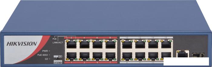 Неуправляемый коммутатор Hikvision DS-3E0318P-E/M(B)
