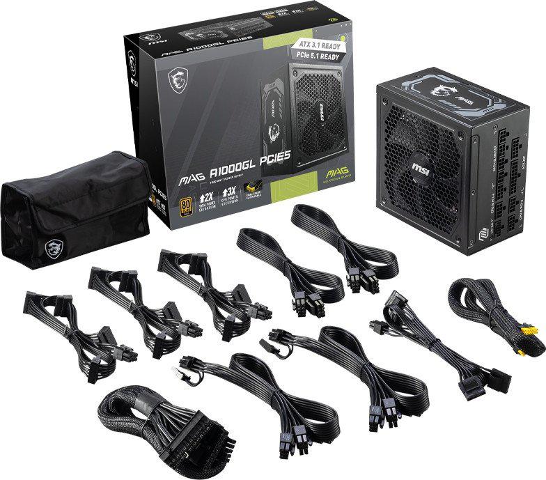 Блок питания MSI MAG A1000GL PCIE5