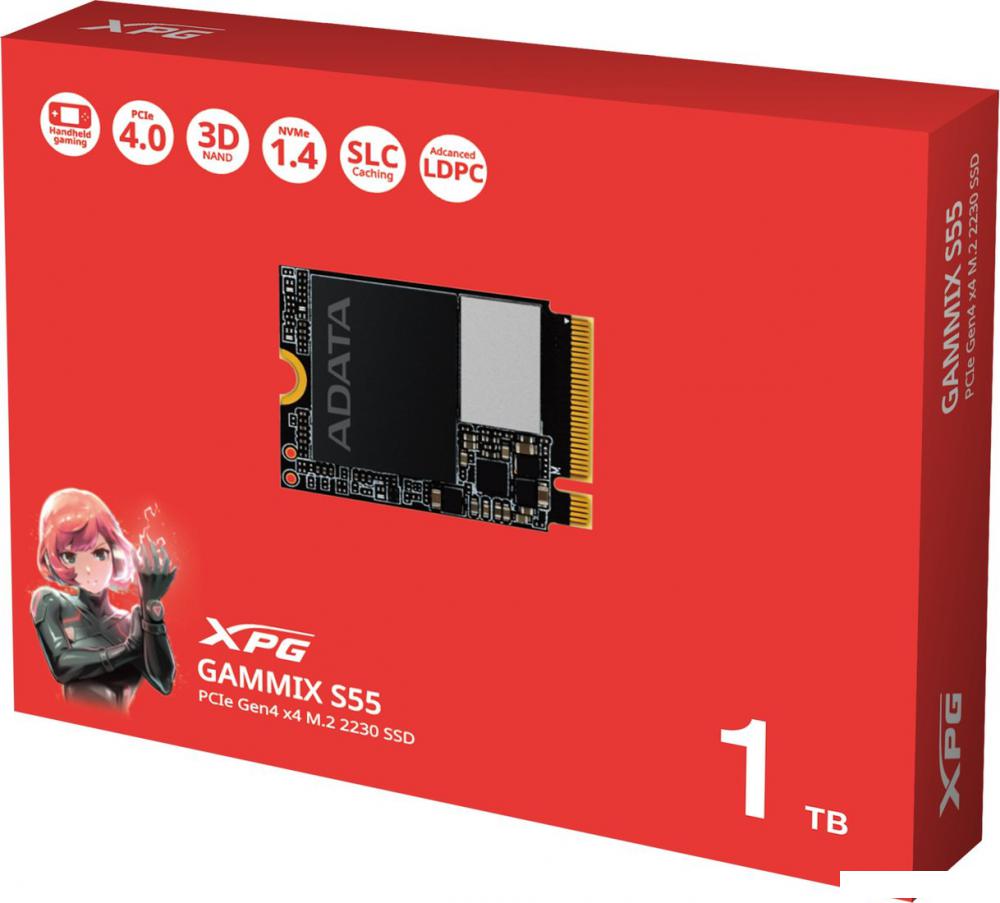 SSD ADATA XPG Gammix S55 1TB SGAMMIXS55-1T-C