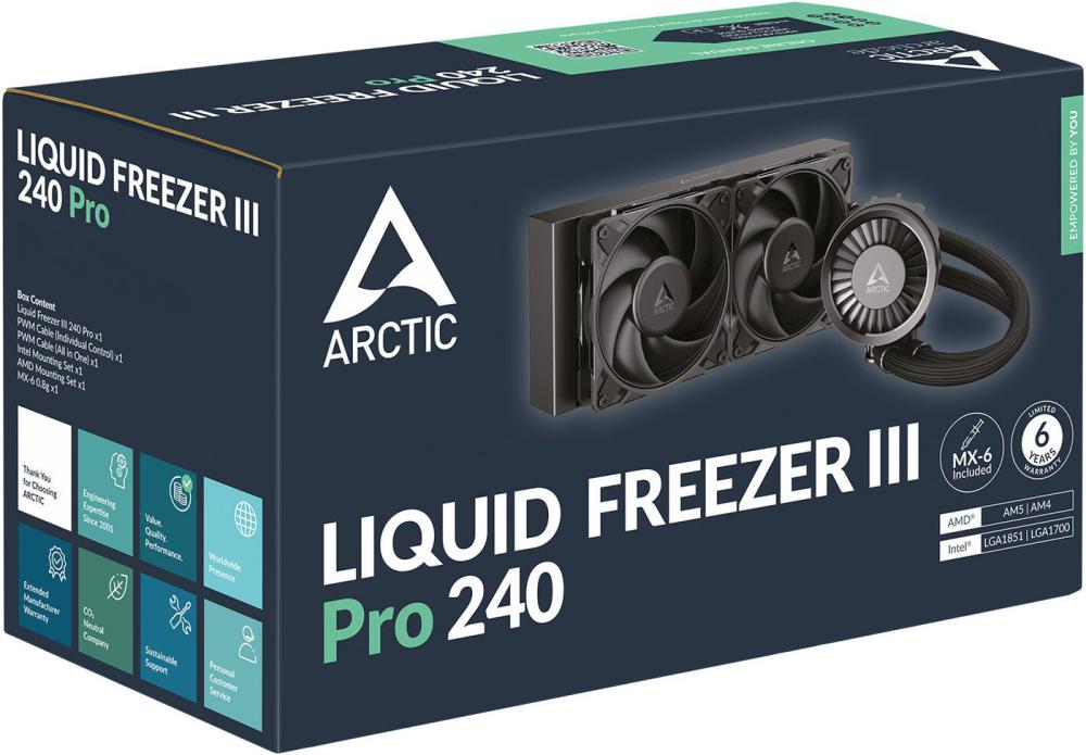 Система жидкостного охлаждения для процессора Arctic Liquid Freezer III Pro 240 ACFRE00178A