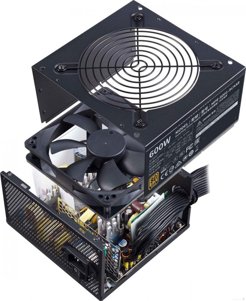 Блок питания Cooler Master MWE 600 Bronze V2 MPE-6001-ACAAB-EU