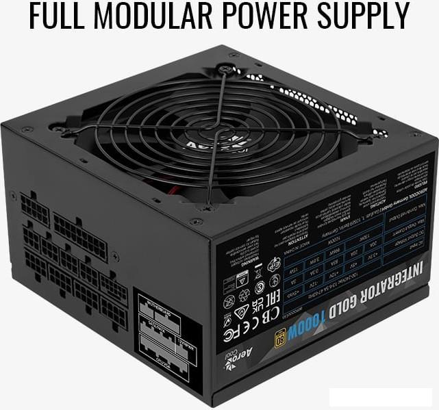 Блок питания AeroCool Integrator Gold 1000W