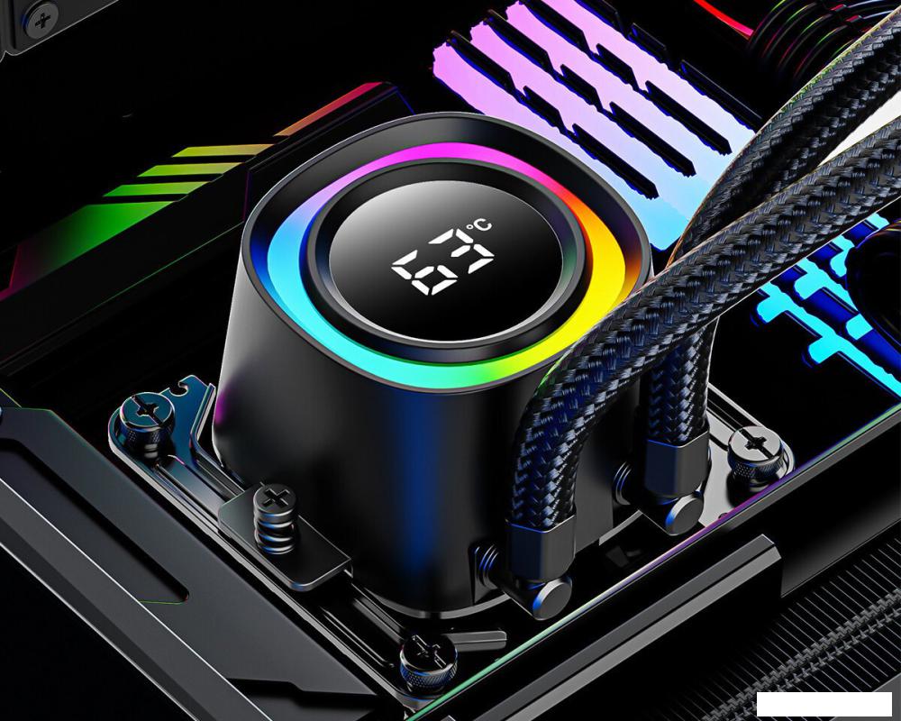 Система жидкостного охлаждения для процессора ID-Cooling FX240 TD