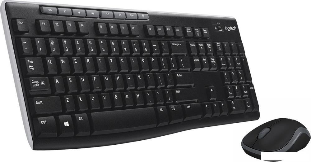 Офисный набор Logitech Wireless Combo MK270 920-003381 (с гравировкой)