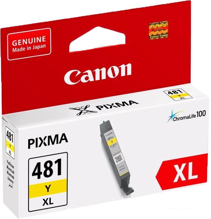 Картридж Canon CLI-481XL Y