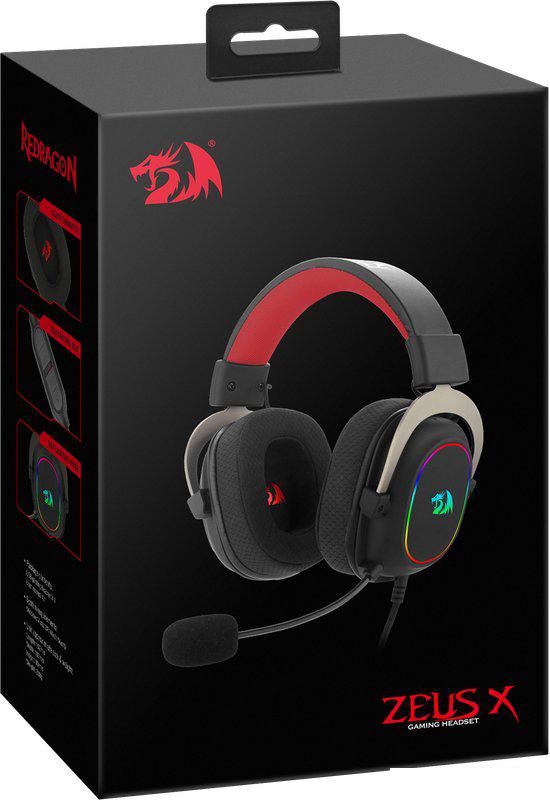 Наушники Redragon Zeus X (черный)
