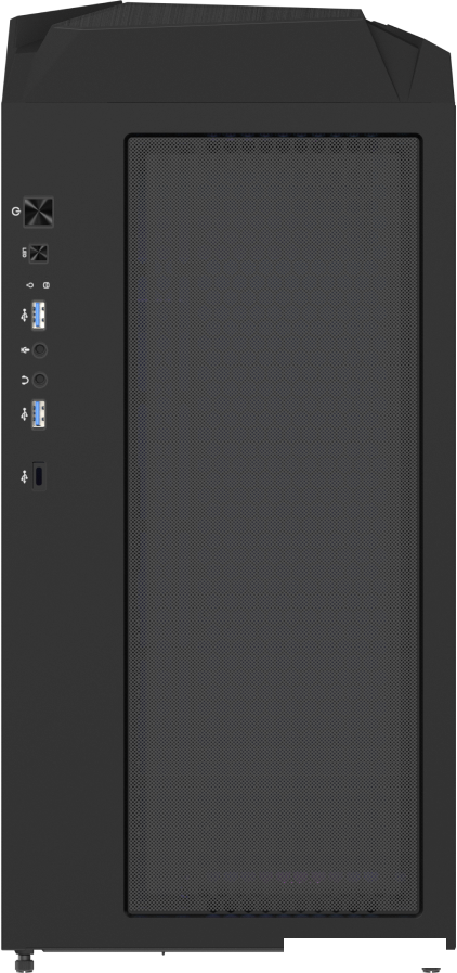 Корпус Gigabyte C301 Glass (черный)