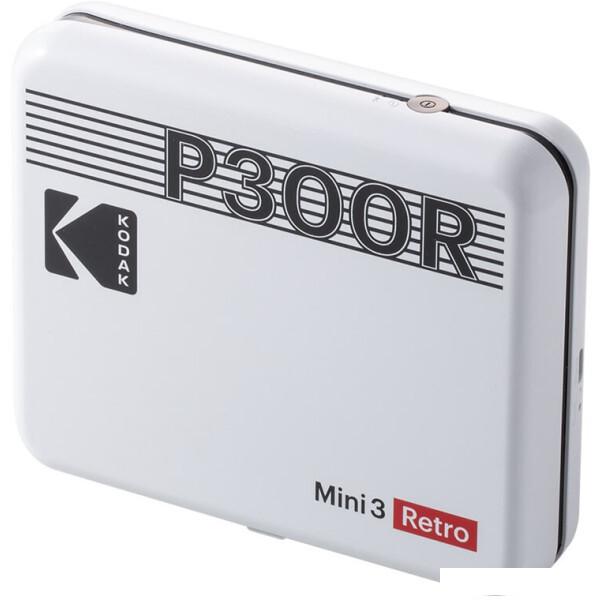 Мобильный фотопринтер Kodak Mini 3 Retro P300R W