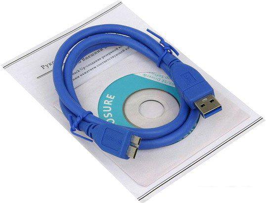 Бокс для накопителей 2.5" AgeStar 3UB2A8 Black