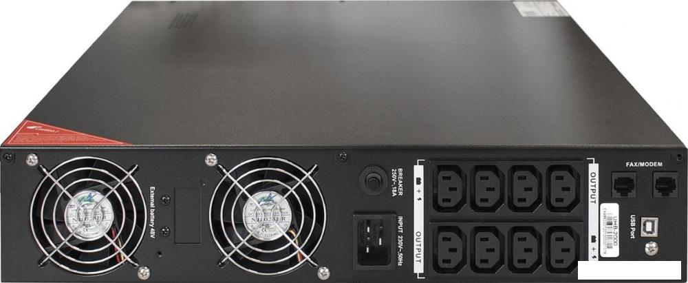 Источник бесперебойного питания ExeGate SinePower UHB-2000.LCD.AVR.C13.RJ.USB.2U