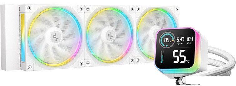 Система жидкостного охлаждения для процессора DeepCool LQ360 WH R-LQ360-WHDSMC-G-1