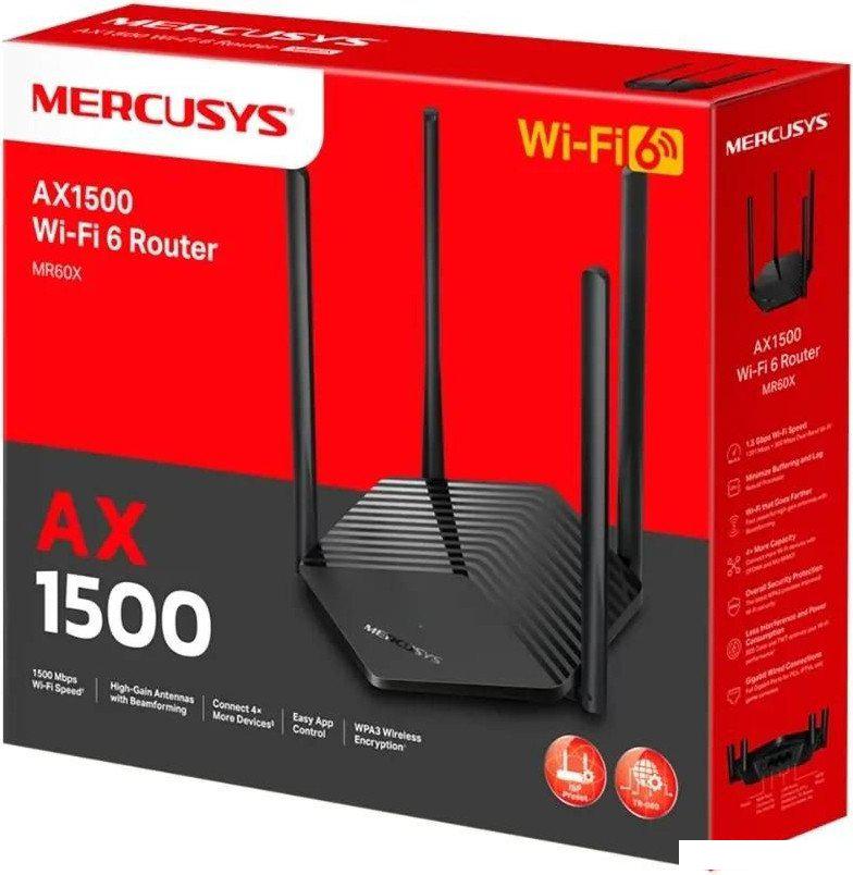Wi-Fi роутер Mercusys MR60X V2