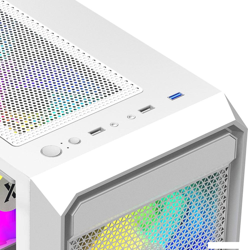 Корпус XASTRA A303M 3ARGB (белый)