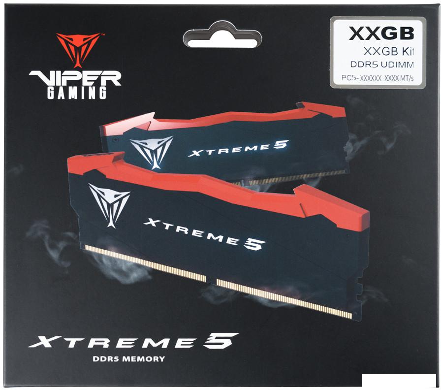 Оперативная память Patriot Viper Xtreme 5 2x16ГБ DDR5 7600МГц PVX532G76C36K