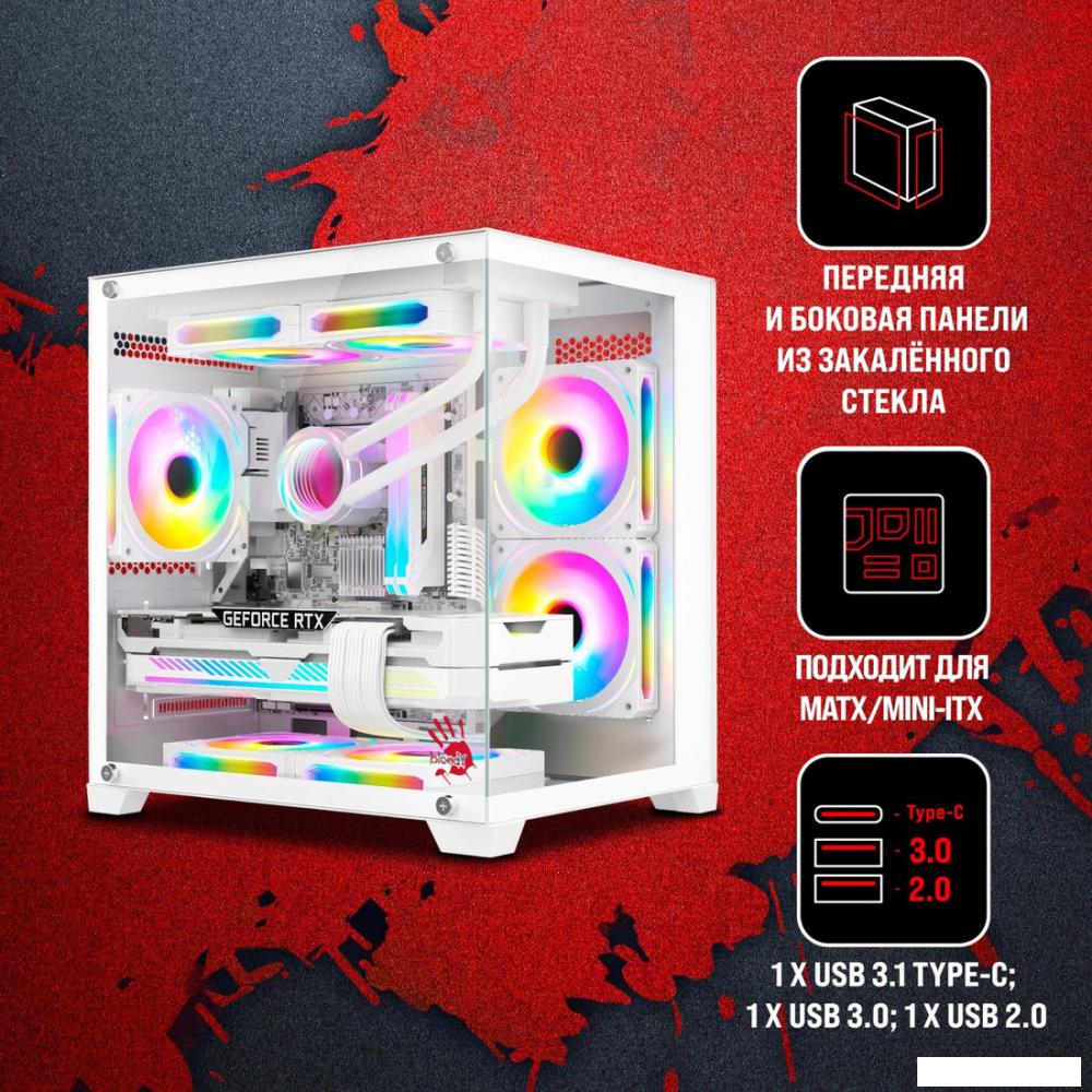 Корпус A4Tech Bloody BD-CC105 (белый)