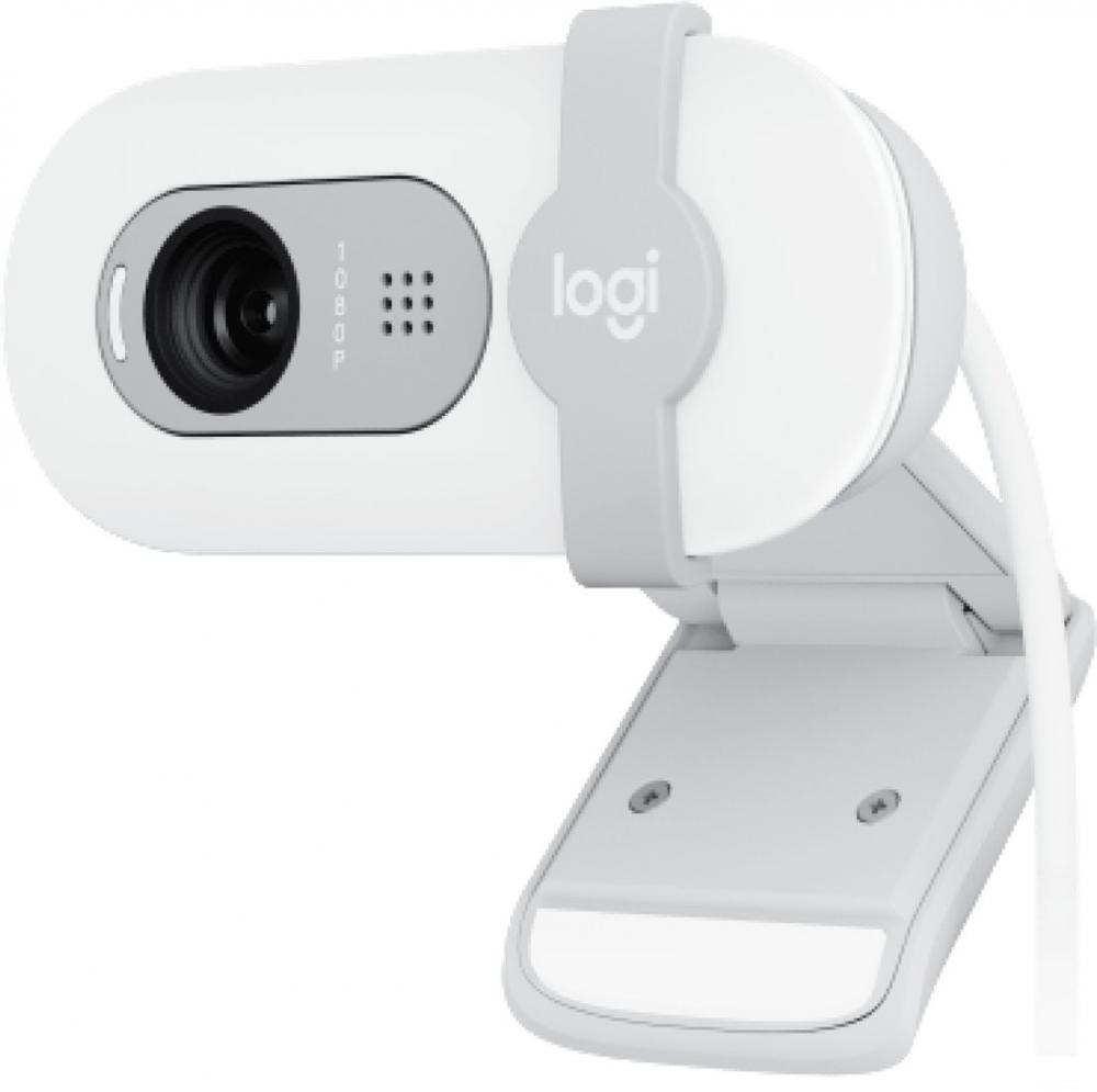 Веб-камера Logitech Brio 100 (белый)