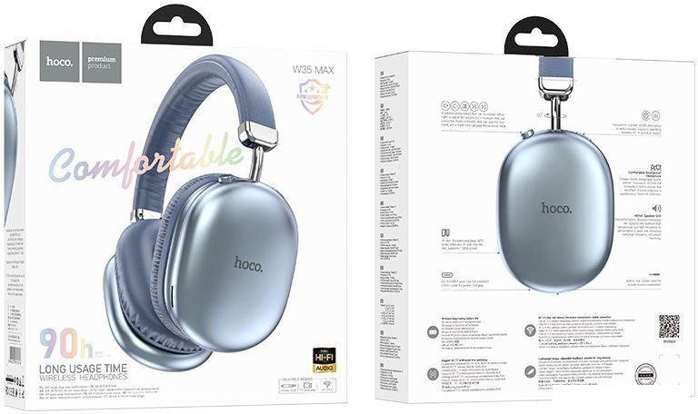 Наушники Hoco W35 Max (синий)