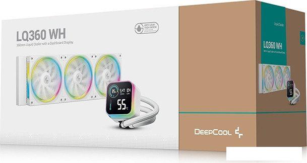 Система жидкостного охлаждения для процессора DeepCool LQ360 WH R-LQ360-WHDSMC-G-1
