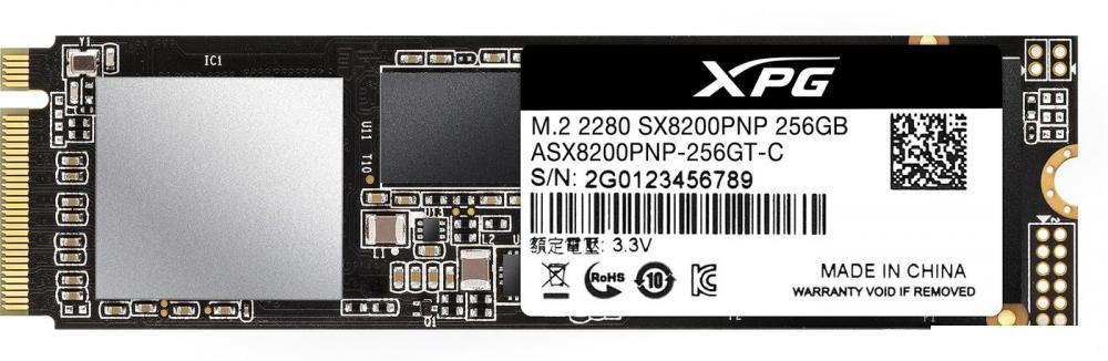SSD ADATA XPG SX8200 Pro 256GB ASX8200PNP-256GT-C