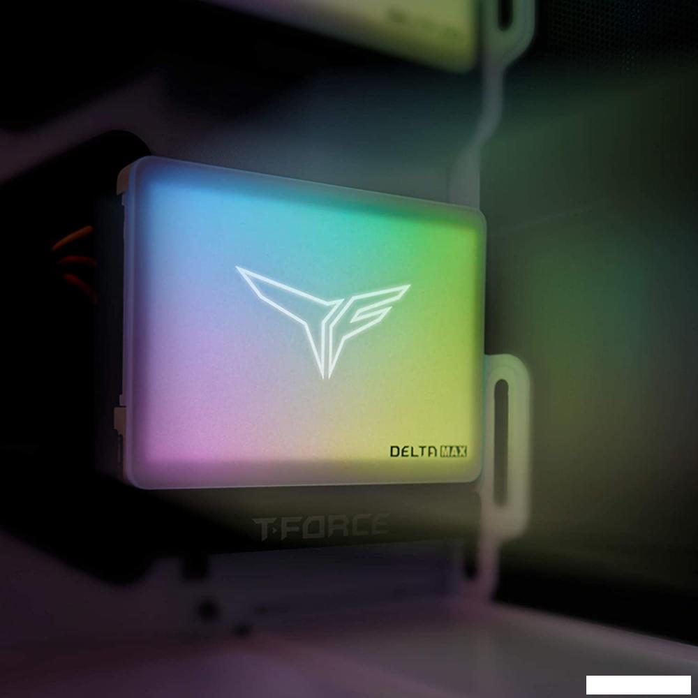 SSD Team T-Force Delta Max RGB Lite White Edition 1TB T253TM001T0C425 SSD Team T-Force Delta Max RGB Lite White Edition 1TB T253TM001T0C425