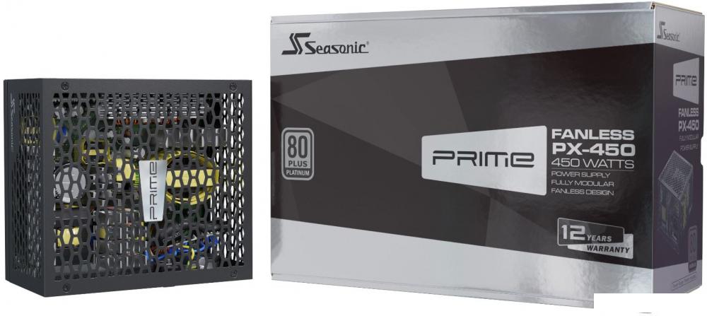 Блок питания Seasonic Prime Fanless PX-450