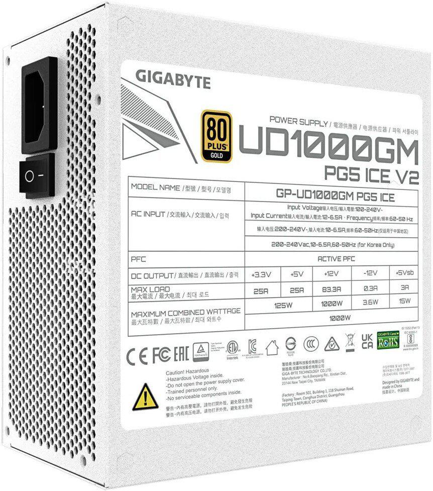 Блок питания Gigabyte UD1000GM PG5 V2 ICE