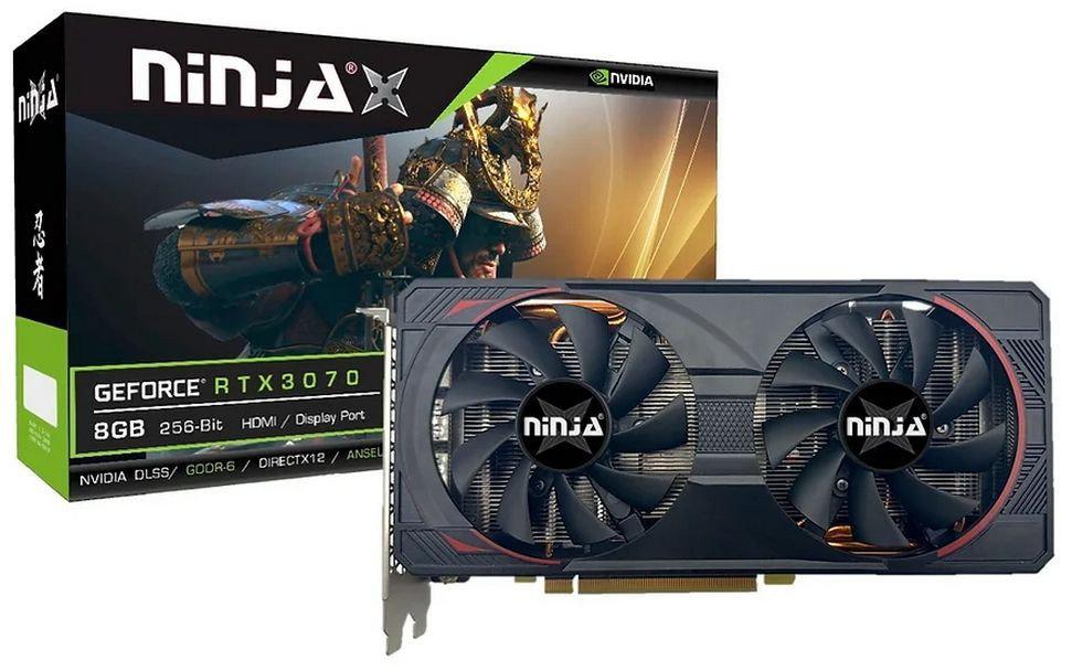 Видеокарта Sinotex Ninja GeForce RTX 3070 8GB GDDR6 NF307FG86F