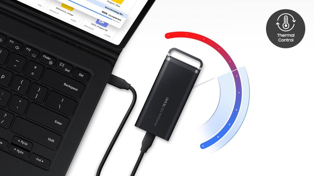 Внешний накопитель Samsung T5 EVO 4TB