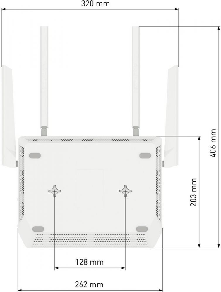 Wi-Fi роутер Keenetic Peak KN-2710 + KN-3311