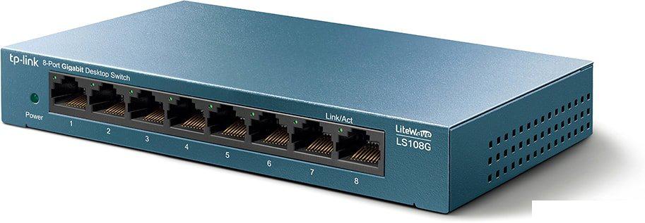 Неуправляемый коммутатор TP-Link LS108G