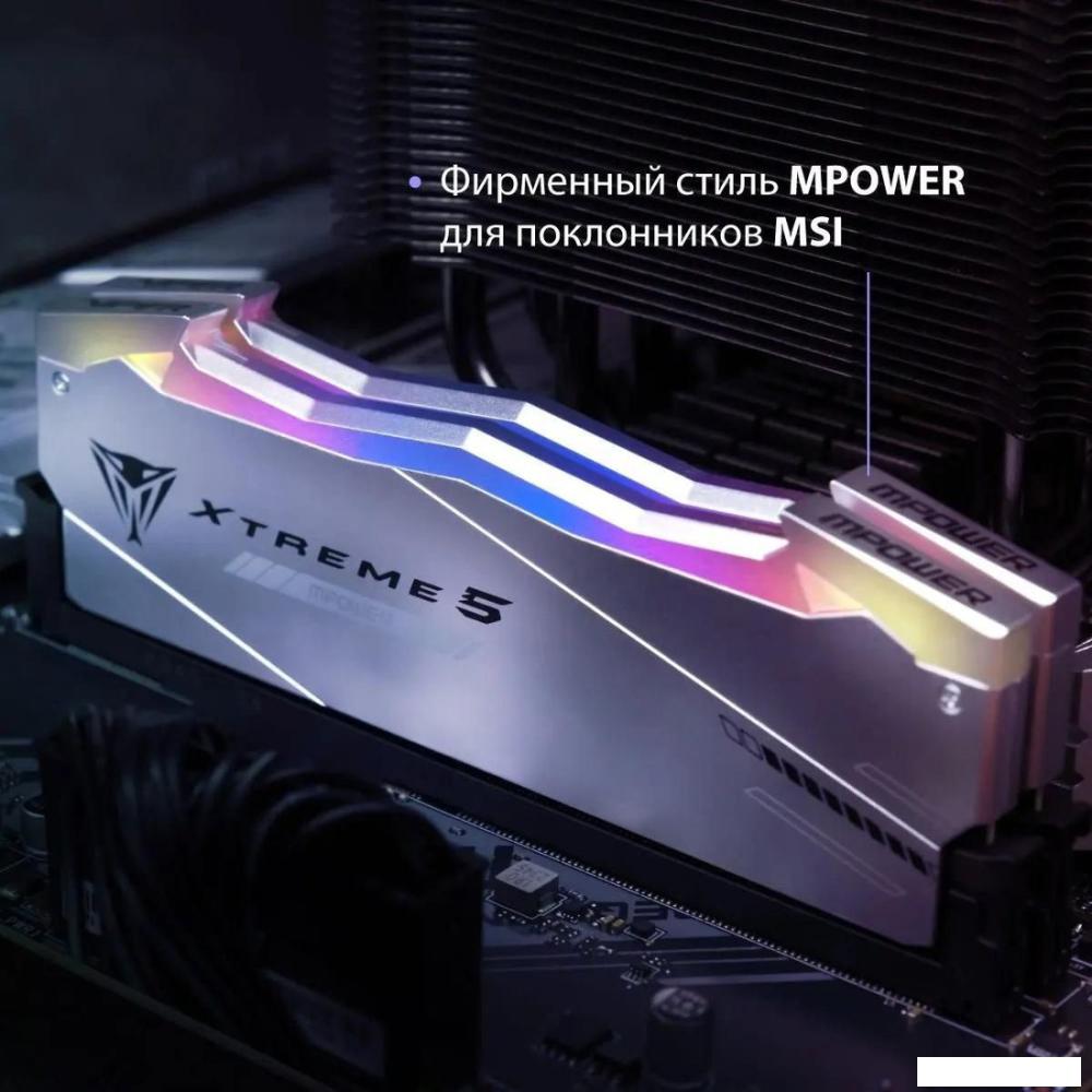 Оперативная память Patriot Viper Xtreme 5 2x24ГБ DDR5 6000 МГц PVXR548G60C30KM