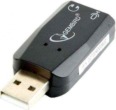 USB аудиоадаптер Gembird SC-USB2.0-01 USB аудиоадаптер Gembird SC-USB2.0-01