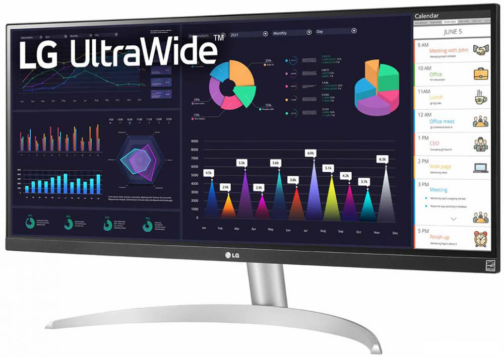 Монитор LG UltraWide 29WQ600-W Монитор LG UltraWide 29WQ600-W