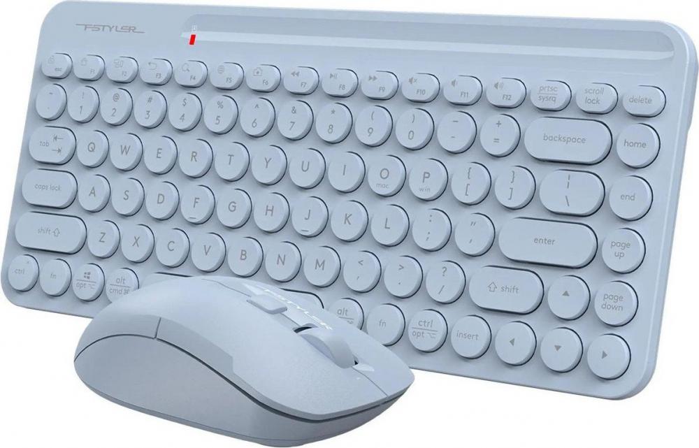 Офисный набор A4Tech Fstyler FG3200 Air (синий)