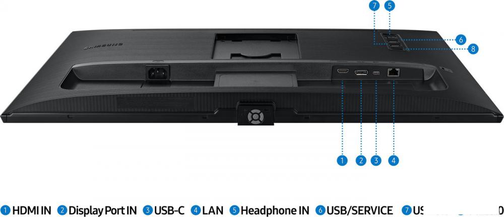 Монитор Samsung ViewFinity S8 LS27B800PXIXCI Монитор Samsung ViewFinity S8 LS27B800PXIXCI